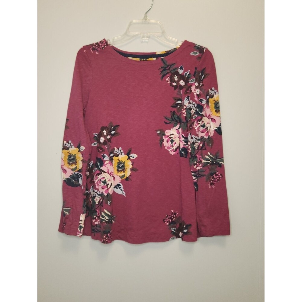 Joules Women's Floral Long Sleeve Top Size US6